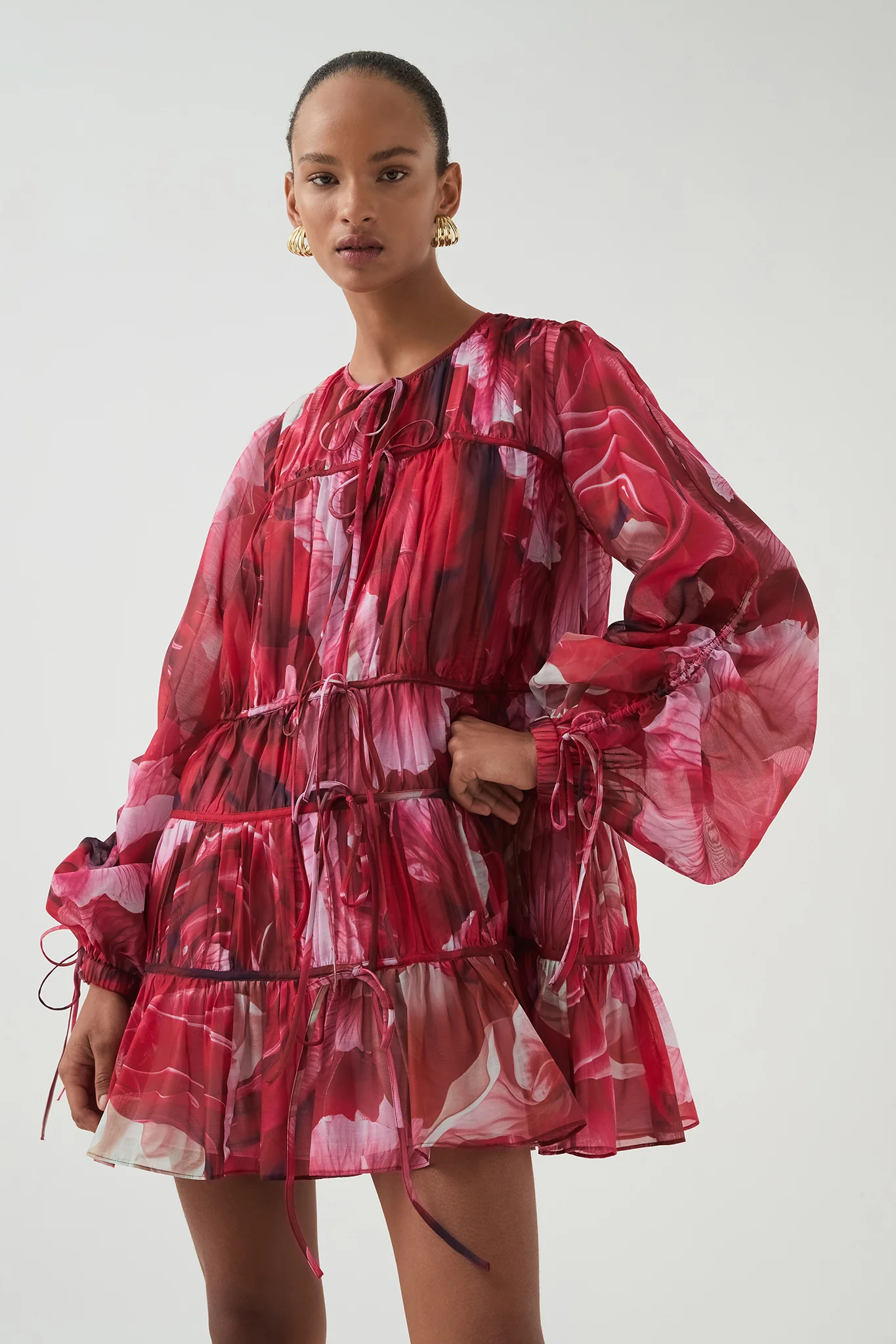 Aje Flora Mini Dress for summer luxury fashion