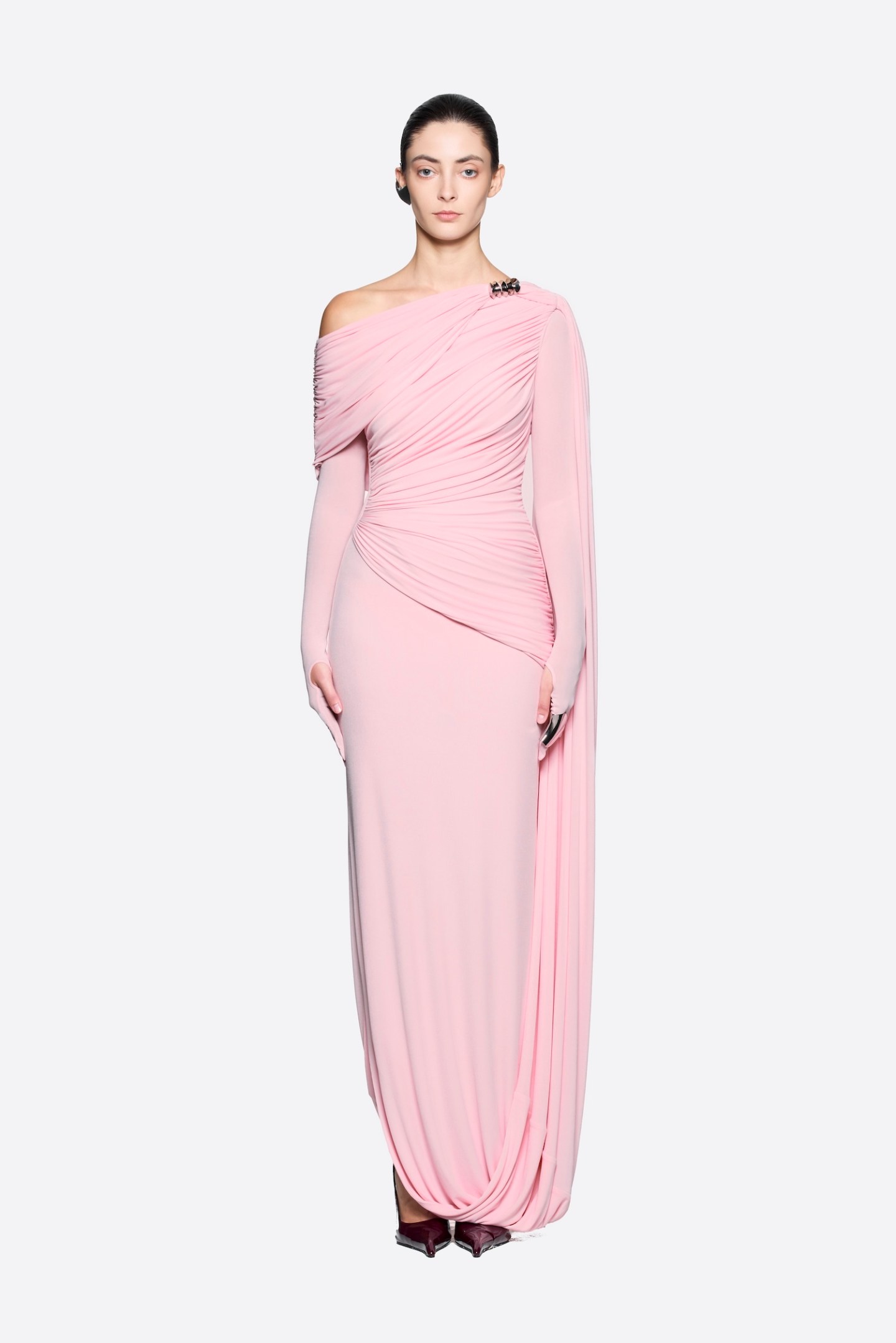 pink dress